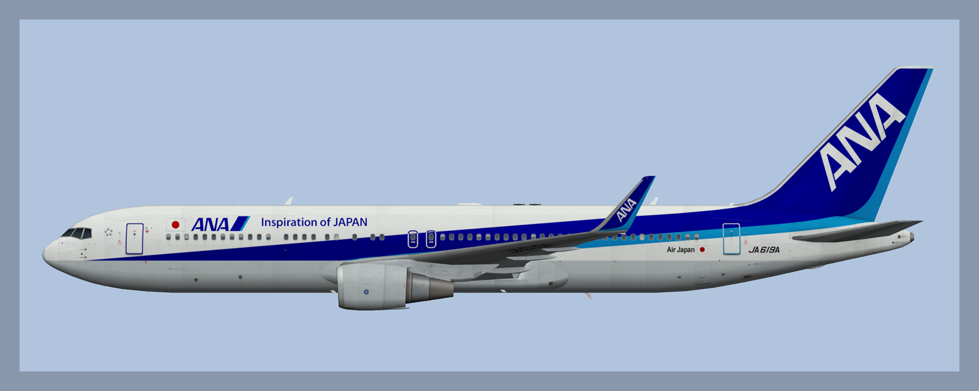 All Nippon Airways Boeing 767-300 Fleet – ATCO Repaints