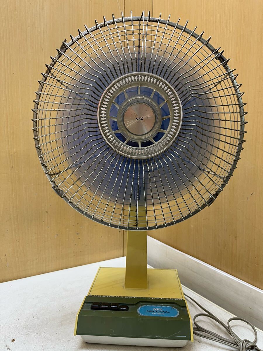 昭和レトロ 当時物 ＊NEC 新日本電気株式会社 ＊NeoCool ＊洋間扇 大型