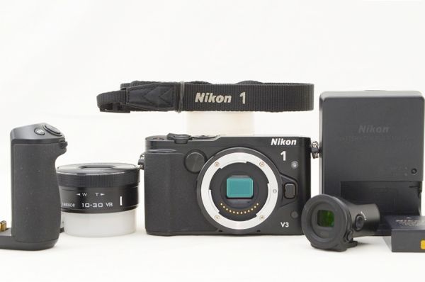 Yahoo!オークション -「nikon 1 v3 プレミアムキット」の落札相場