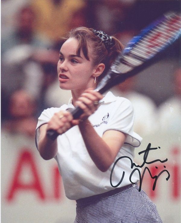 Yahoo!オークション - Martina Hingisマルチナ・ヒンギス 直筆サイン写
