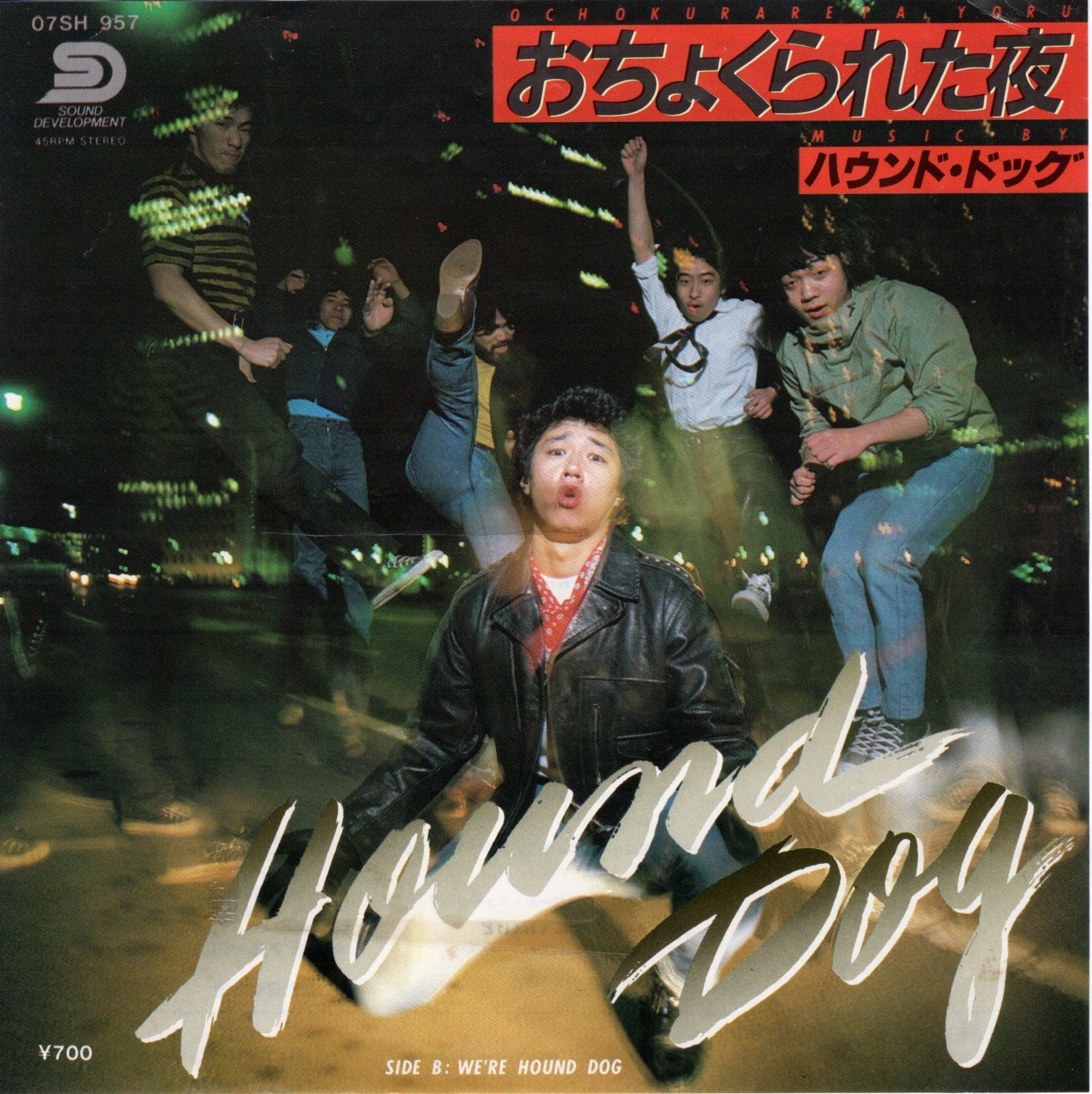 7″】ハウンド・ドッグ おちょくられた夜 / WE'RE HOUND DOG | VINYL