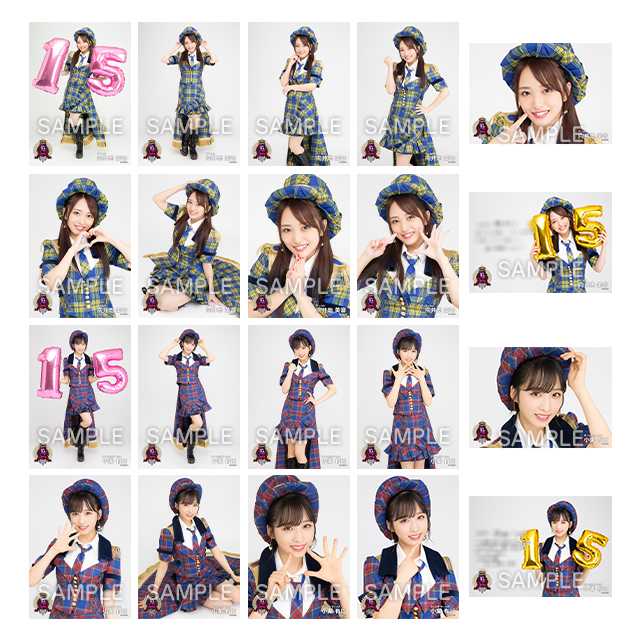 AKB48 15周年記念 豪華生写真セット～きみが好きなカコ、ぼくが作る