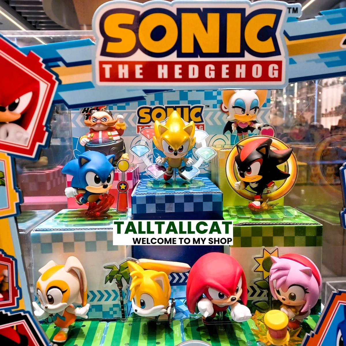 Hot Toys CBX290 Sonic The HedgeHog Cosbi Full box ( Case of 8pcs