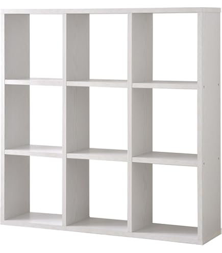 Amazon｜KALLAX カラックス シェルフユニット - ホワイト 77x147 cm