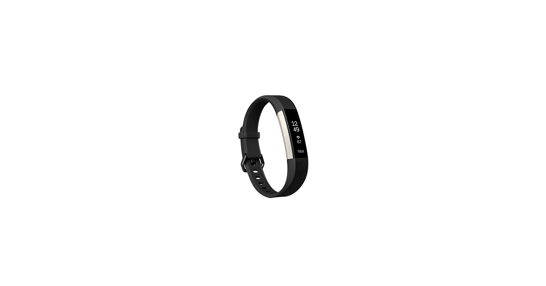 Amazon.com: Fitbit Alta HR, Black, Large (US Version) : Sports