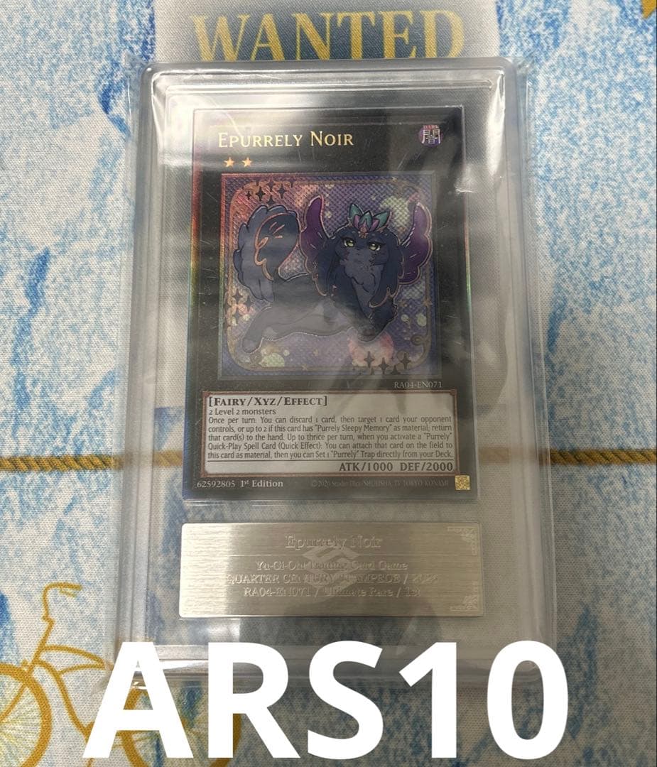 遊戯王 エピュアリィノワール レリーフ アルティメットレア ARS10 遊戯王 エピュアリィノワール レリーフ アルティメットレア ARS10