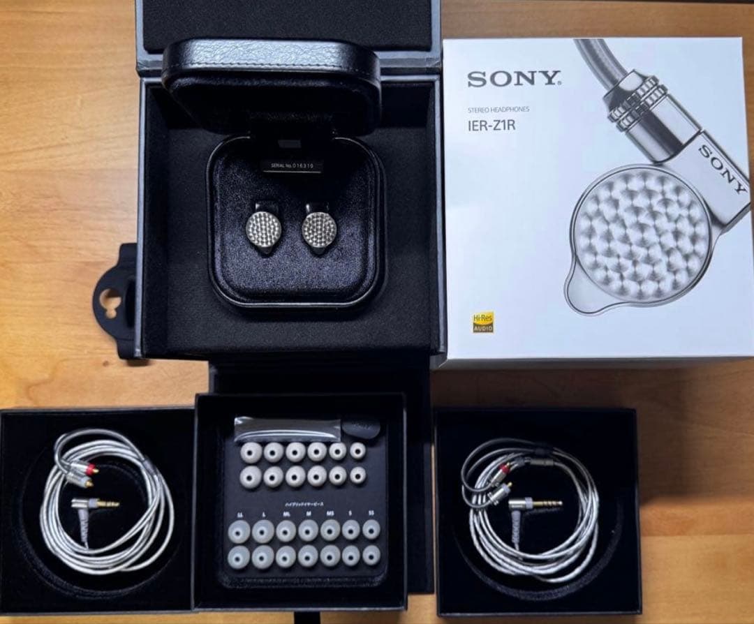 【美品】SONY IER-Z1R イヤホン SONY（ソニー） (在庫限り)SONY IER-Z1R フラグシップ 有線イヤホン