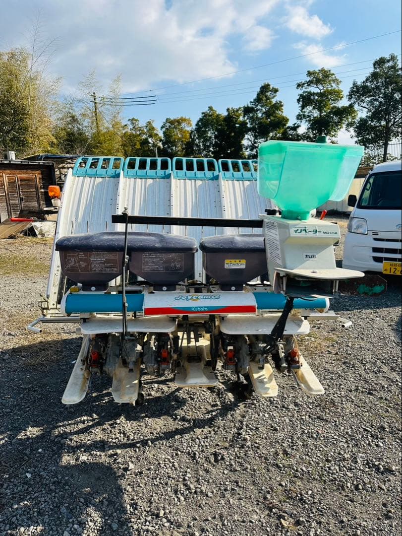 クボタ 田植機 ホワイト/ブルー クボタ 中古 田植機 5条 ZP50L – 農キング