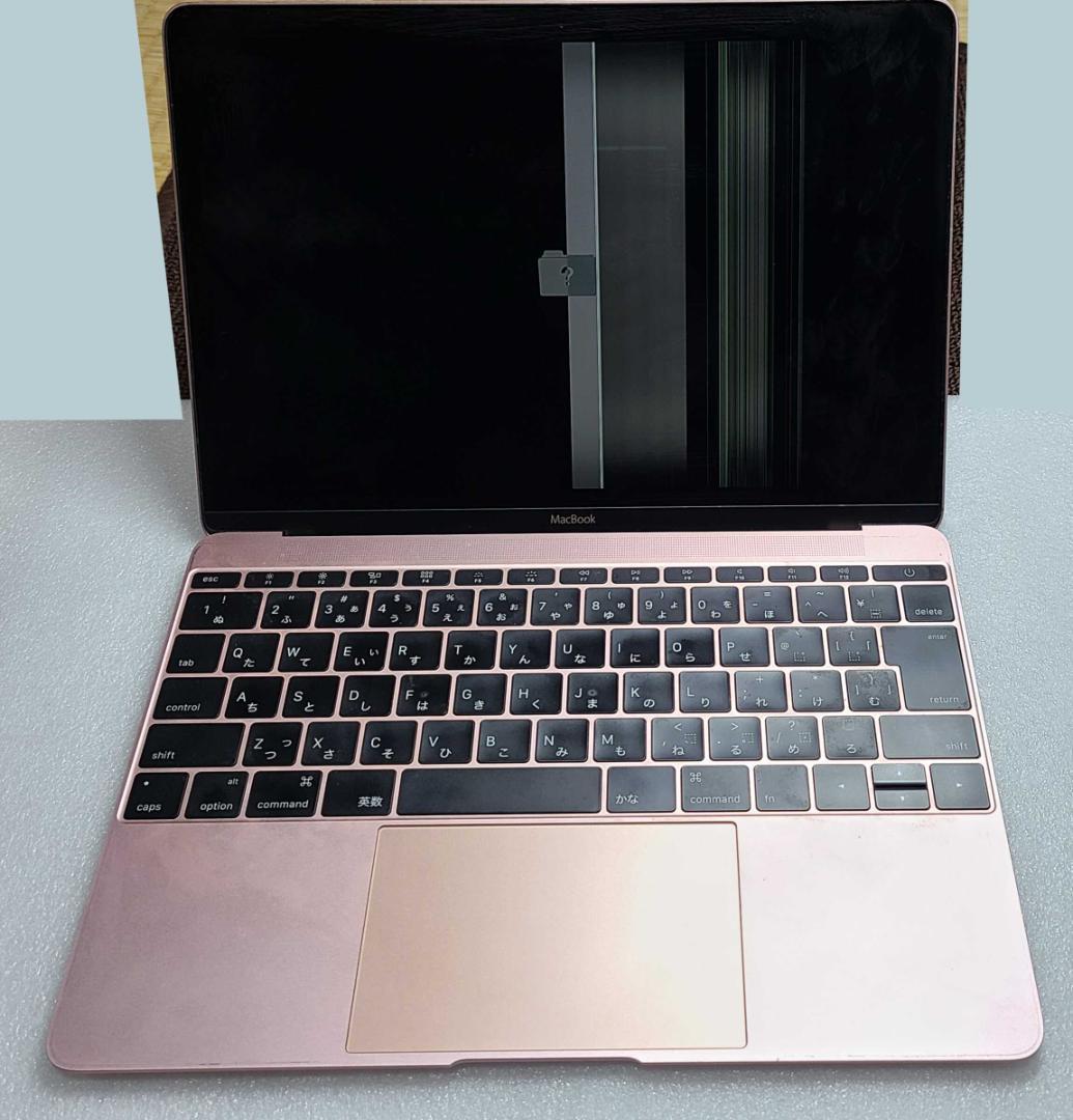MacBook ローズゴールド 表示不良 12-inch, Early 2016 MacBook 12