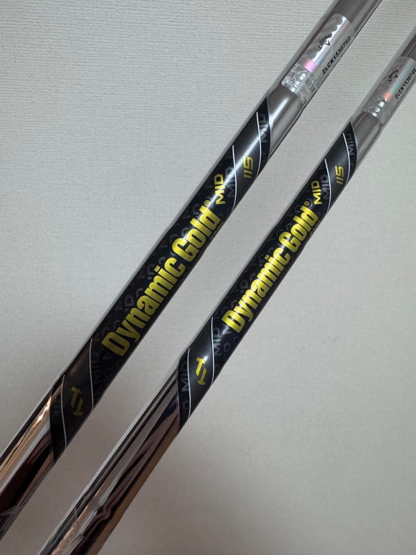 Dynamic Gold MID 115 S200ミッドシャフト 2本セット トゥルーテンパー ダイナミックゴールド ミッド115 (Dynamic Gold MID