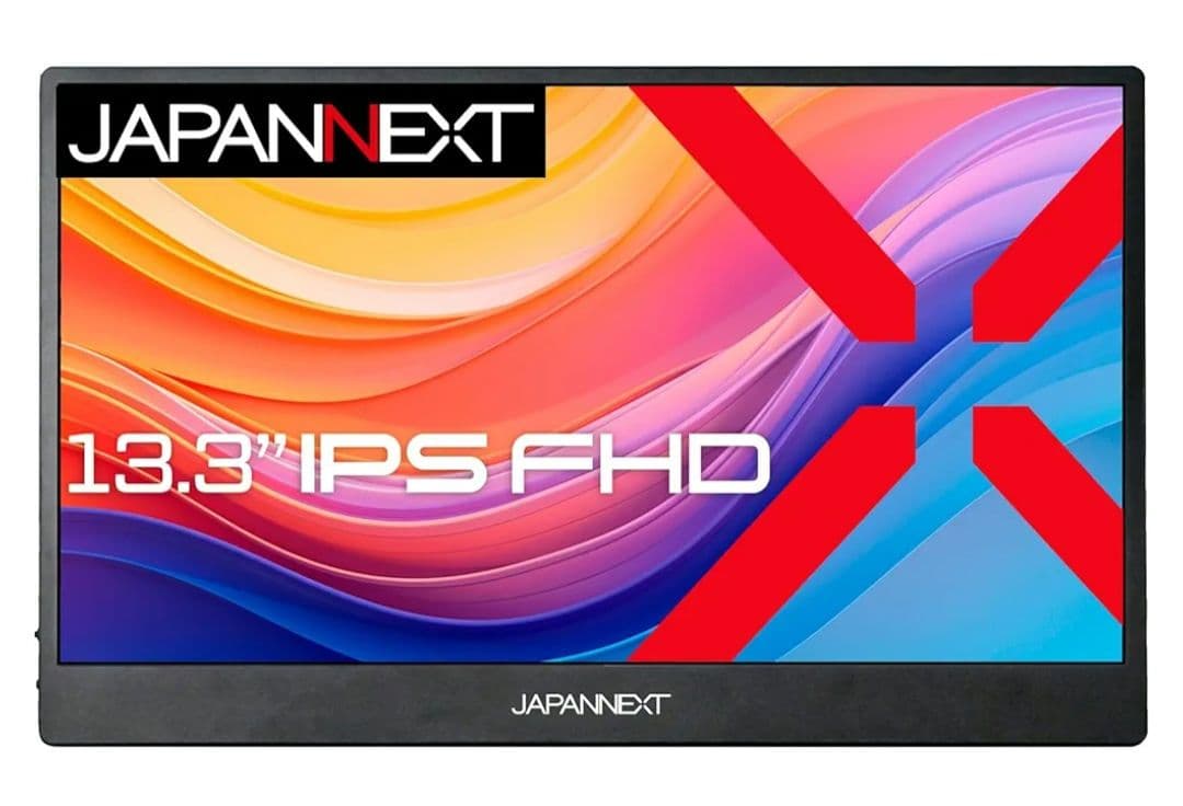 JAPANNEXT 13.3インチ モバイルモニター JAPANNEXT 13.3インチ 有機EL(OLED)パネル搭載 フルHD(1920x1080