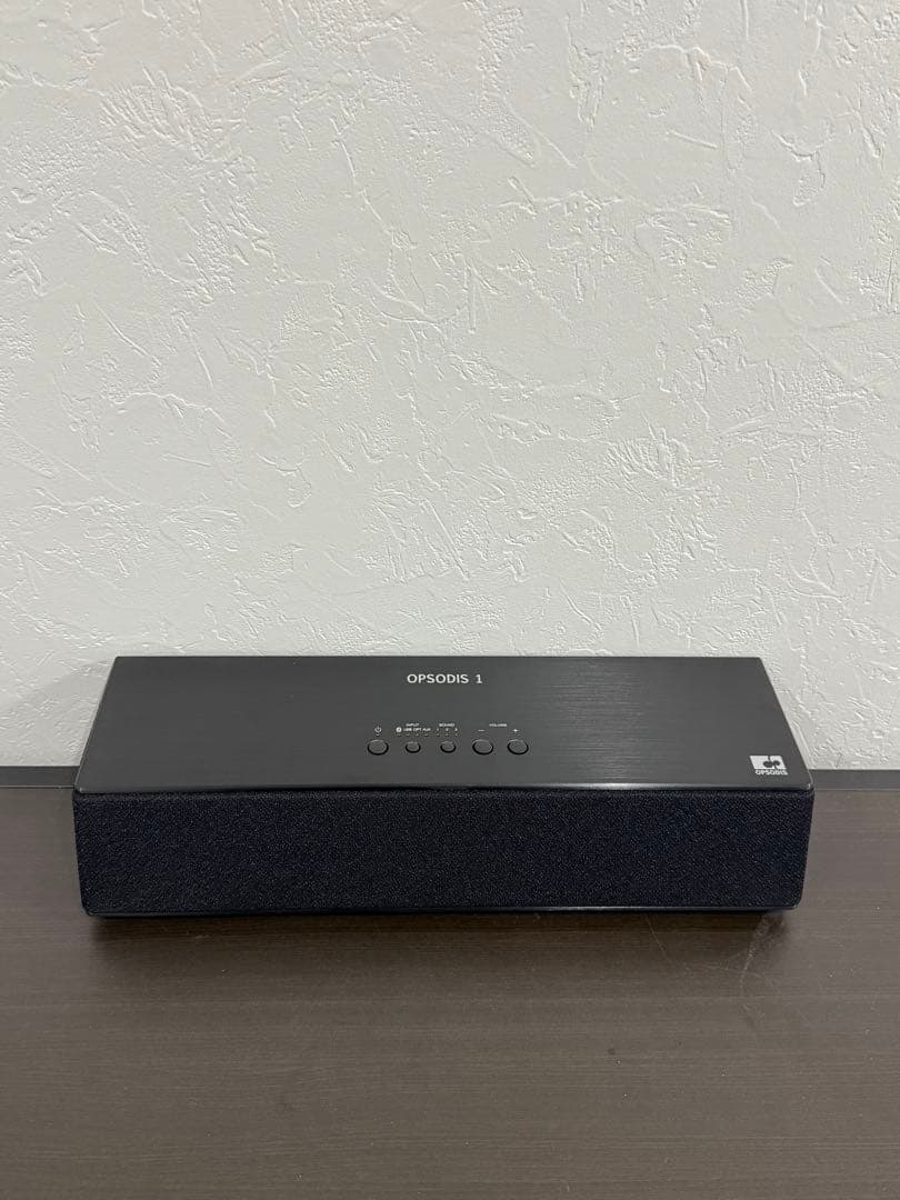 OPSODIS 1 ブラック スピーカー レビュー】机に置けるサイズで衝撃の立体音響「OPSODIS 1」を聴く