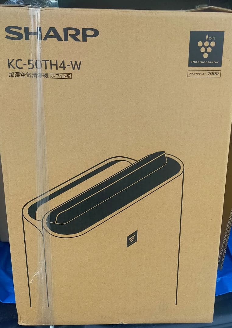 【新品】SHARP プラズマクラスター空気清浄機 KC-50TH4-W 楽天市場】SHARP 加湿 空気清浄機 KC-50TH4-W プラズマクラスター 7000