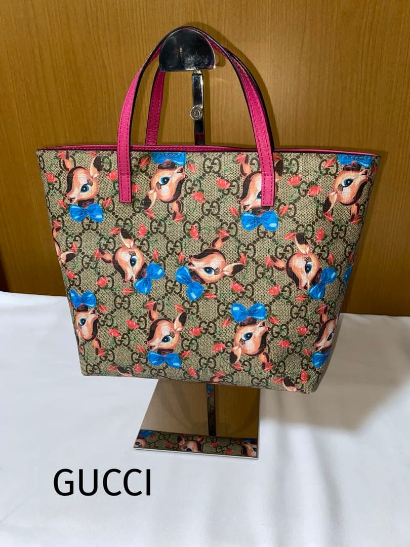 ☆Gucci☆　グッチ 　バンビ　ハンドバッグ　410812 楽天市場】GUCCI 【グッチ】 410812 チルドレンズ トートバッグ