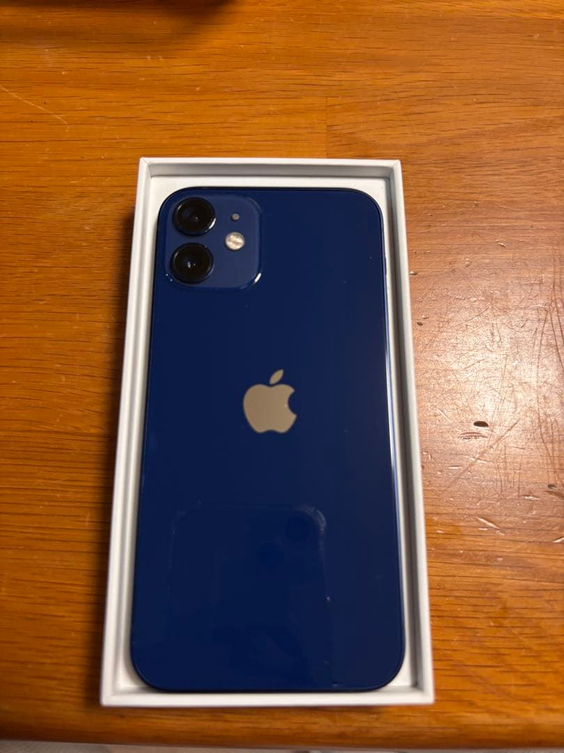 Apple iPhone 12 mini 64GBブルー 本体 充電ケーブル付き Apple iPhone 12 mini 64GBブルー 本体 充電ケーブル付き
