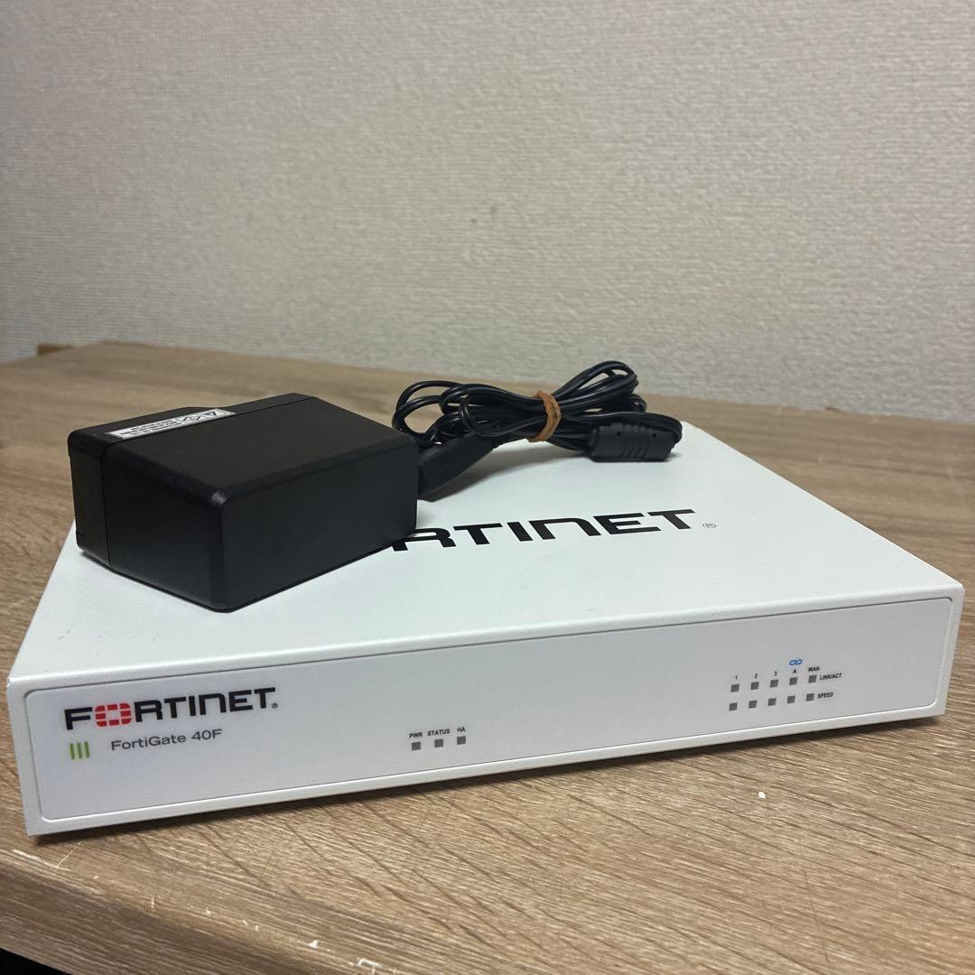 ルーター・ネットワーク機器 fortigate 40F Amazon.com: FortiGate-40F Firewall Appliance - 5 Gigabit Ethernet