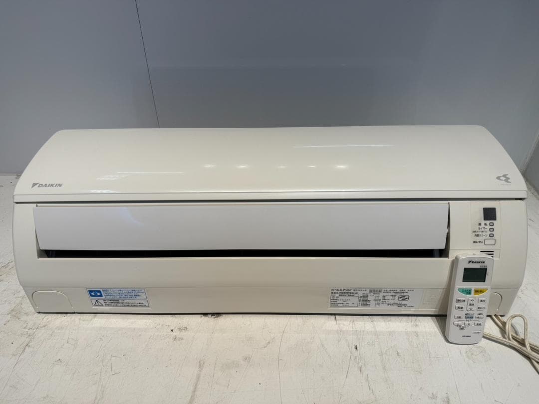 299　DAIKIN　2012年製エアコン　8～10畳用　整備済み エアコン 20畳 本体のみ 単相200V ダイキン うるさらX Rシリーズ 換気