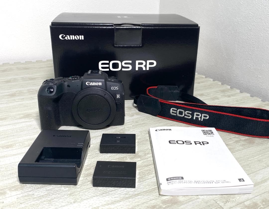 Canon EOS RP ボディ フルサイズ機 カメラ（箱つき） EOS RP ミラーレス一眼カメラ ブラック EOSRP [ボディ単体] CANON